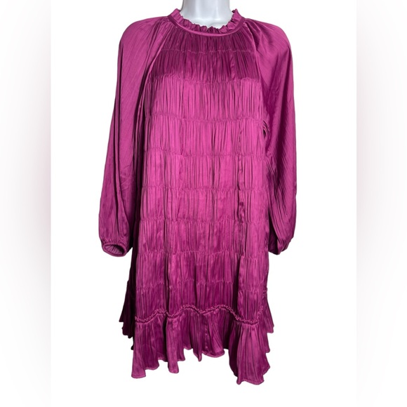 Anthropologie Dresses & Skirts - MAEVE by Anthropologie‎ dress size XSP stunning mulberry purple shift dress 🩷